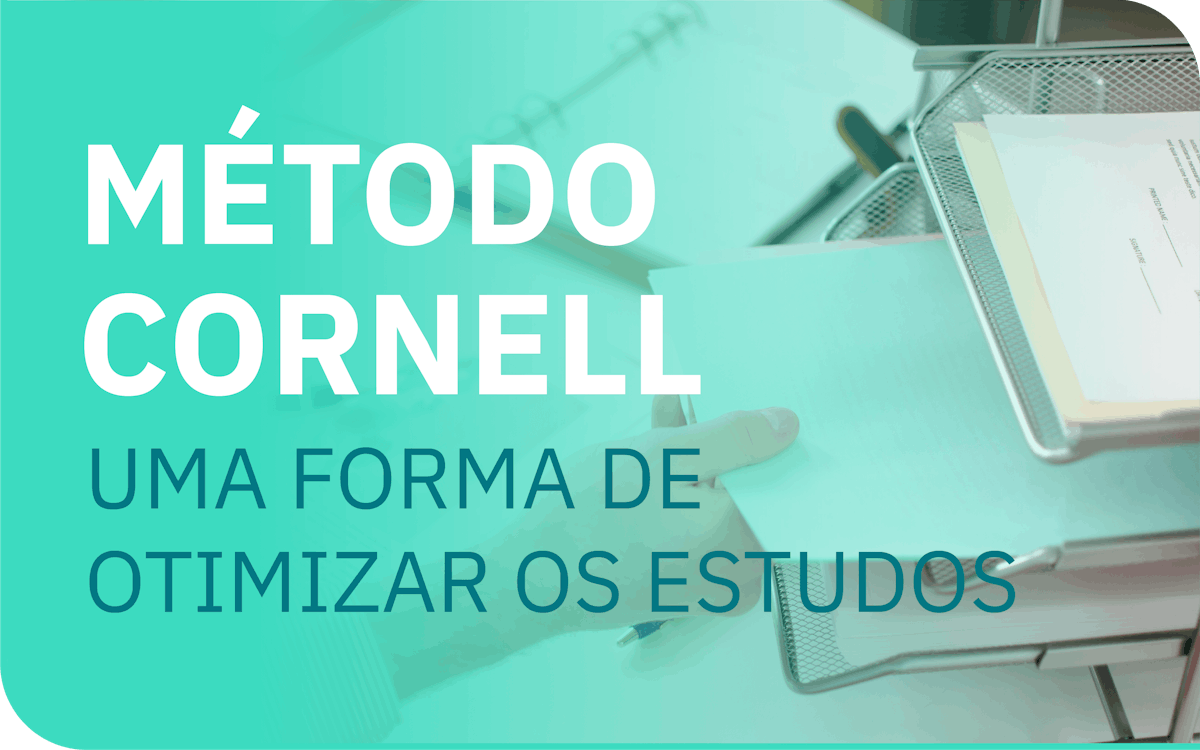 Método Cornell: uma forma de otimizar os estudos